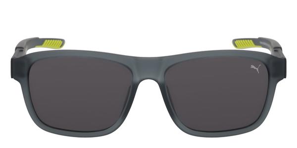 Puma PU0377S - Grey, Plastic, Rectangle frame
