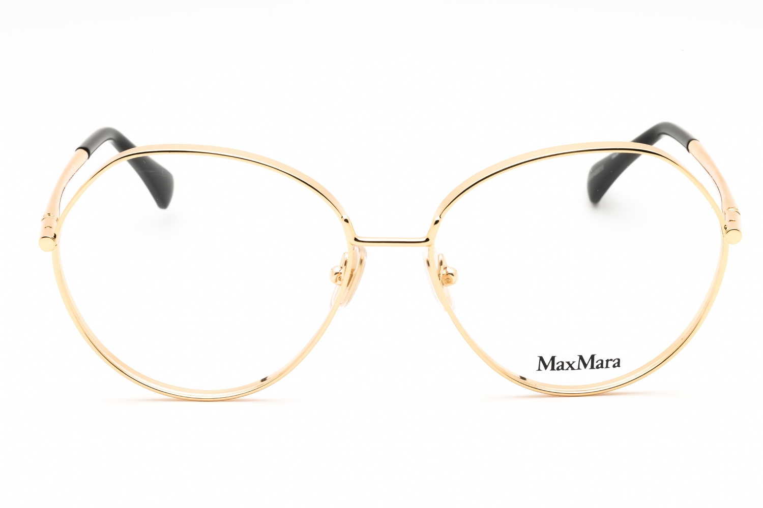 Max Mara MM5139 - Shiny Deep Gold, Metal, Round frame