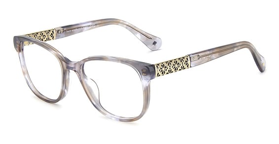 Kate Spade KS Lyssa 2/G - Violet Havana, Acetate, Rectangle frame