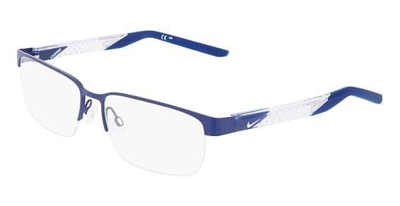 Nike NIKE 8184 - Matte Blue Void, Metal, Rimless frame