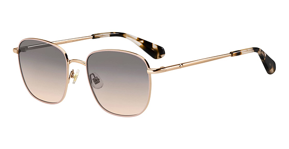 Kate Spade Kiyah/S - 35jff Pink, Stainless Steel, Rectangle frame