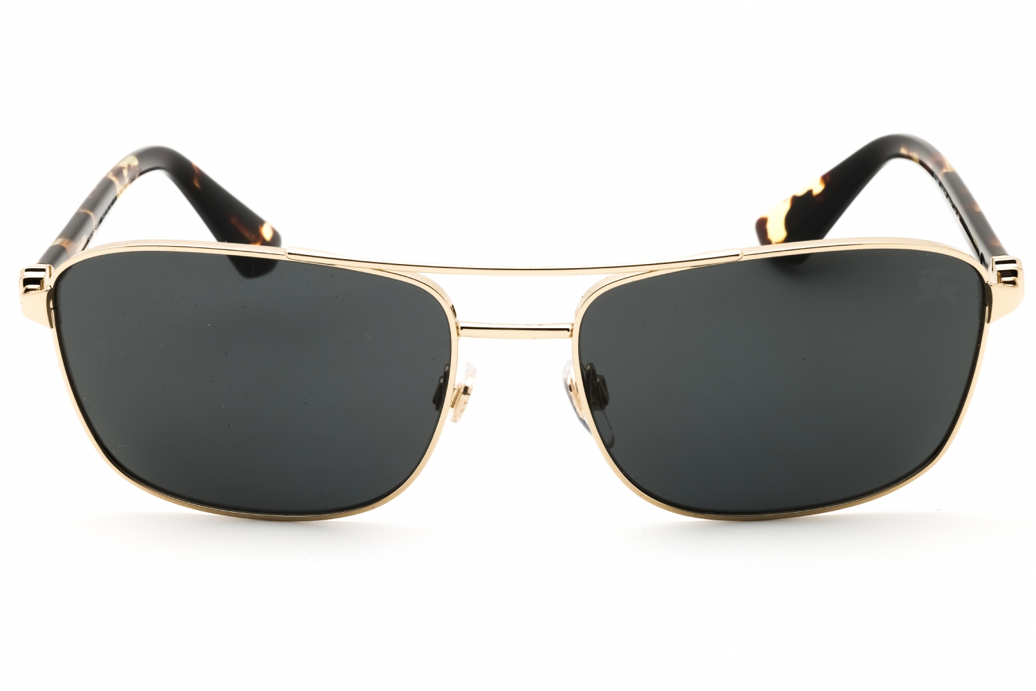 Burberry 0BE3163 - Gold, Metal, Rectangle frame
