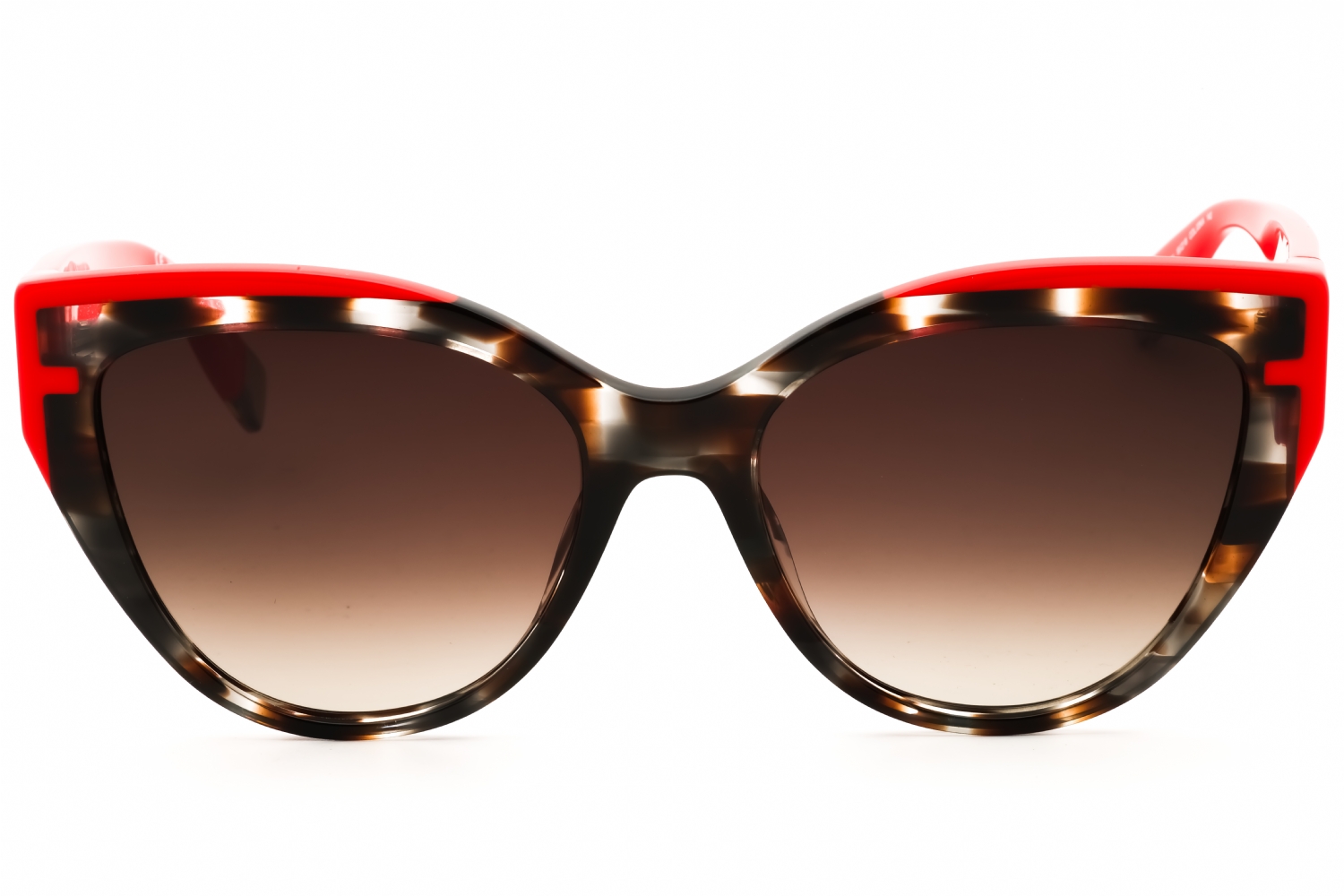 Furla SFU694 - Brown, Acetate, Cat Eye frame