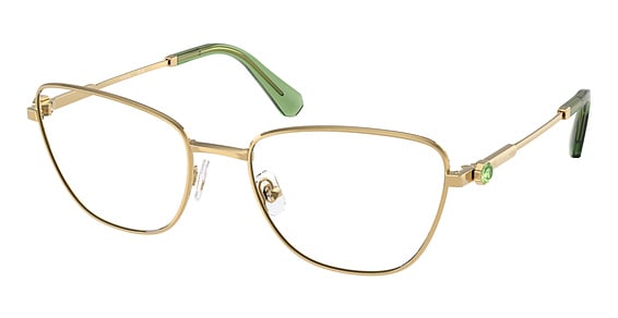 Swarovski SK1018 - Gold, Metal, Oval frame