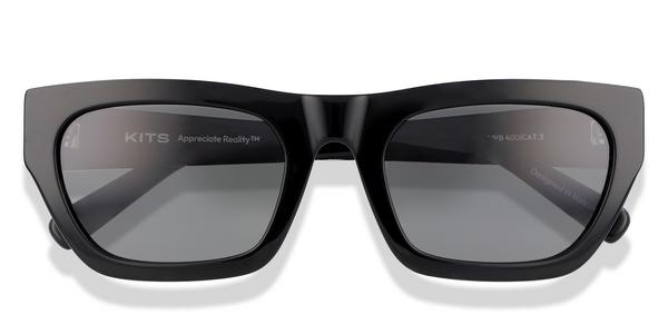 KITS Archer Sun - Black, Acetate, Cat Eye frame