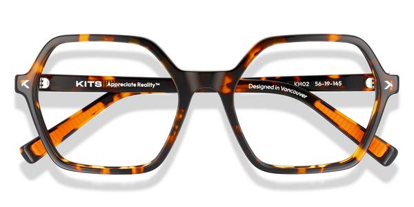 KITS Wrigley Sport - Dark Havana, Acetate, Geometric frame