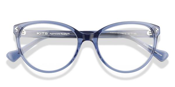 KITS Penny - Navy, Acetate, Cat Eye frame