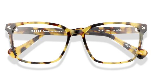KITS Petey - Tokyo Tortoise, Acetate, Rectangle frame
