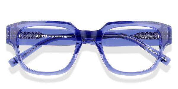 KITS Sloane - Blue, Acetate, Rectangle frame