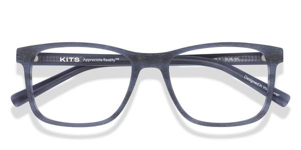 KITS Wilfred - Matte Navy, Acetate, Rectangle frame