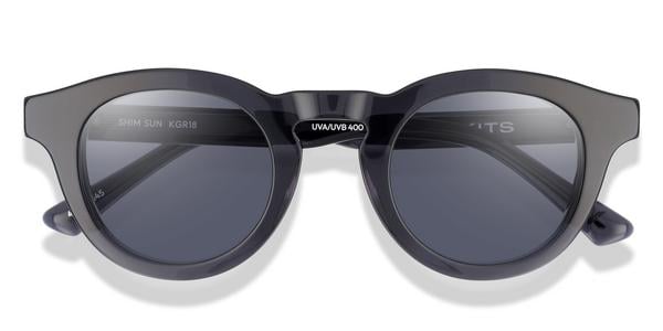 KITS Shim Sun - Dark Grey, Acetate, Round frame