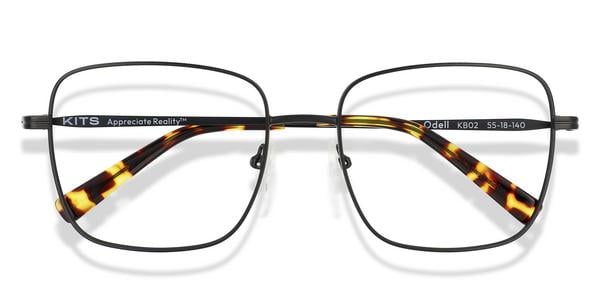 KITS Odell - Matte Black, Metal, Rectangle frame