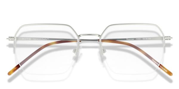 KITS Roscoe - Matte Silver, Stainless Steel, Rimless frame