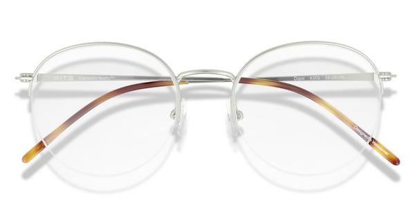 KITS Dani - Matte Silver, Stainless Steel, Rimless frame