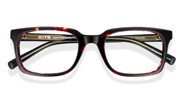 KITS Kian - Havana, Acetate, Rectangle frame
