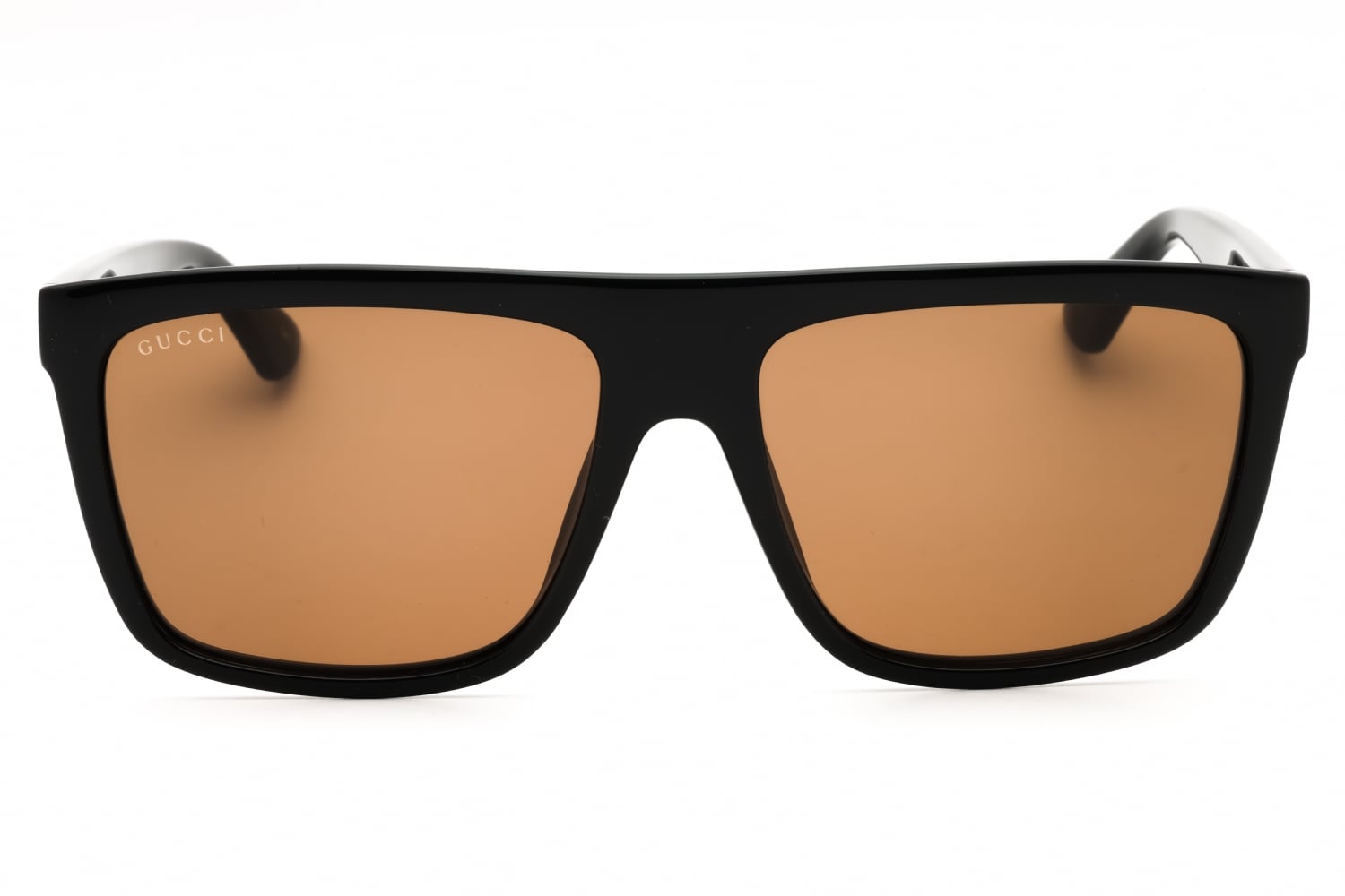 Gucci GG0748S - Black-black-brown, Acetate, Rectangle frame