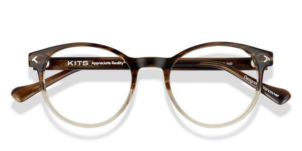 KITS Antwerp - Brown / Fade, Acetate, Round frame