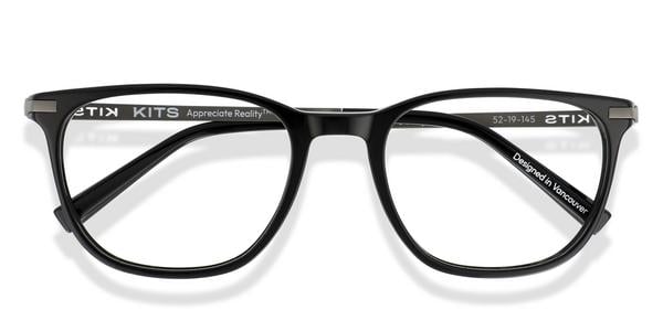 KITS Jerry - Black, Acetate, D Frame frame