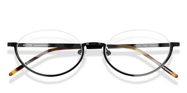 KITS Barlow - Black, Stainless Steel, Rimless frame