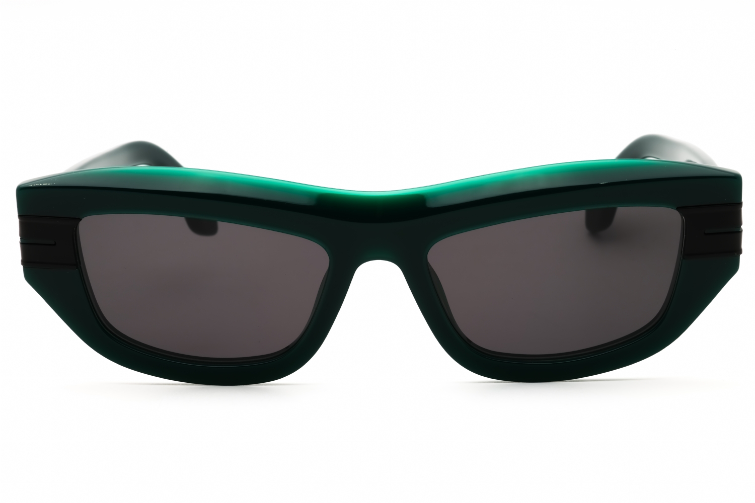 Palm Angels CLAIRE - Green, Acetate, Cat Eye frame