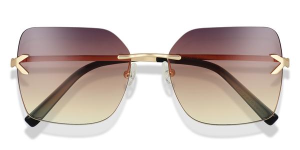 KITS Sisu Sun - Matte Gold, Stainless Steel, D Frame frame