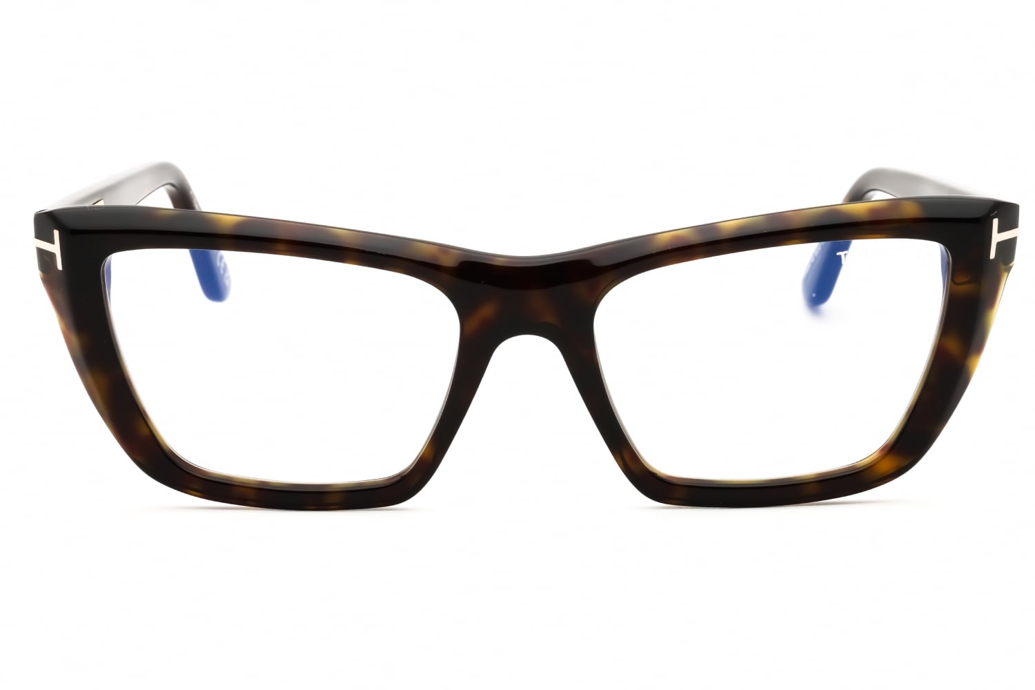 Tom Ford FT6047-B - Dark Havana/clear, Acetate, Cat Eye frame