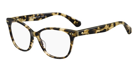 Kate Spade Adrie - Havana, Acetate, Rectangle frame