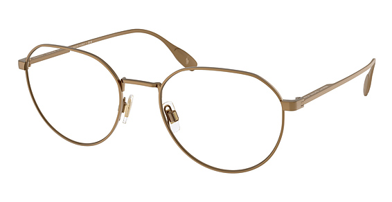 Polo PH1233 - Semishiny Brass, Metal, Oval frame