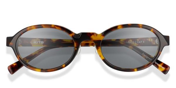 KITS Soren Sun Comfort Fit - Havana, Acetate, Oval frame