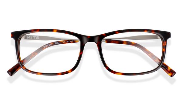 KITS Mercer - Dark Havana, Acetate, Rectangle frame