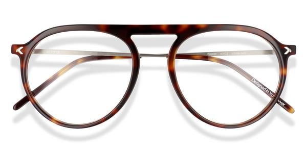 KITS Vapor - Dark Havana, Acetate, Aviator frame