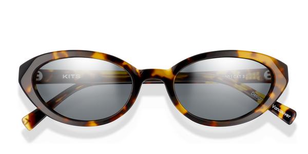 KITS Tallow S Sun - Havana, Acetate, Cat Eye frame