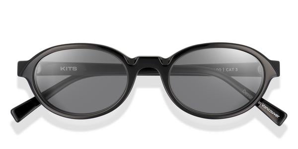 KITS Soren S Sun - Black, Acetate, Oval frame