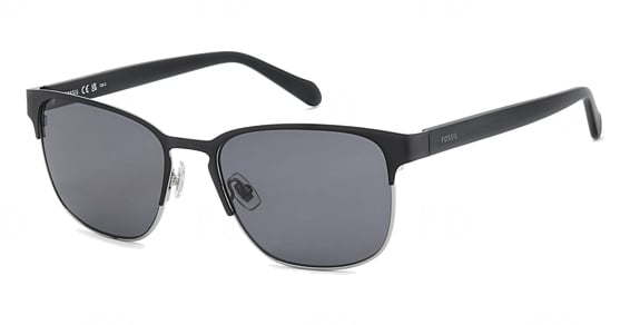 Fossil FOS 2171/G/S - 003ir MTT Black, Stainless Steel, Rectangle frame