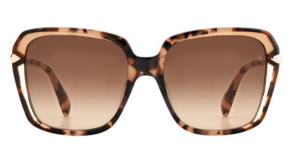 Rag and Bone Rag & Bone RNB1059/G/S - Beige Havana, Acetate, Rectangle frame