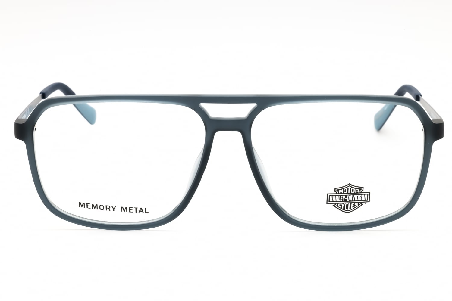 Harley Davidson HD50069 - Matte Light Blue, Acetate, Rectangle frame