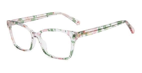 Kate Spade KS Demi 2 - Multicolor, Acetate, Rectangle frame