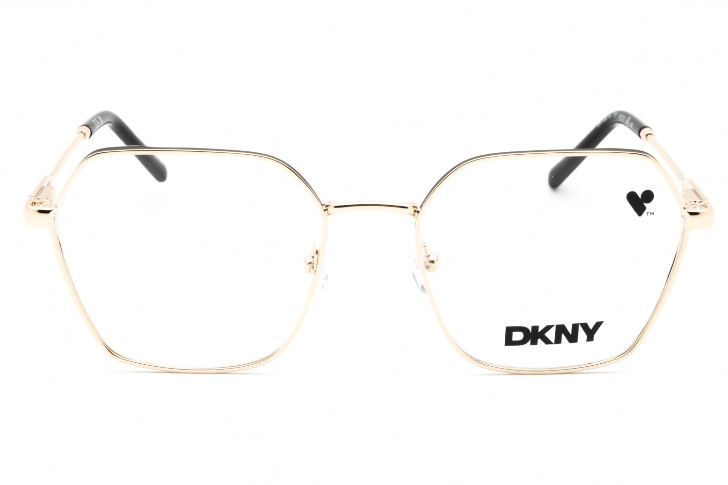 DKNY DK1033N - Gold, Metal, Rectangle frame