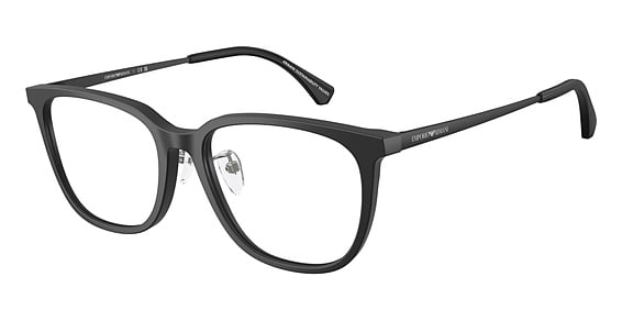 Emporio Armani EA3284D - Matte Black, Plastic, Mixed Shapes frame