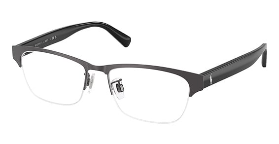 Polo PH1246D - Semishiny Dark Gunmetal, Metal, Rectangle frame