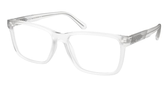 COACH HC6278U - Matte Transparent Clear, Acetate, Rectangle frame