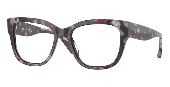 Vogue VO5605F - Grey Tortoise, Plastic, Oval frame