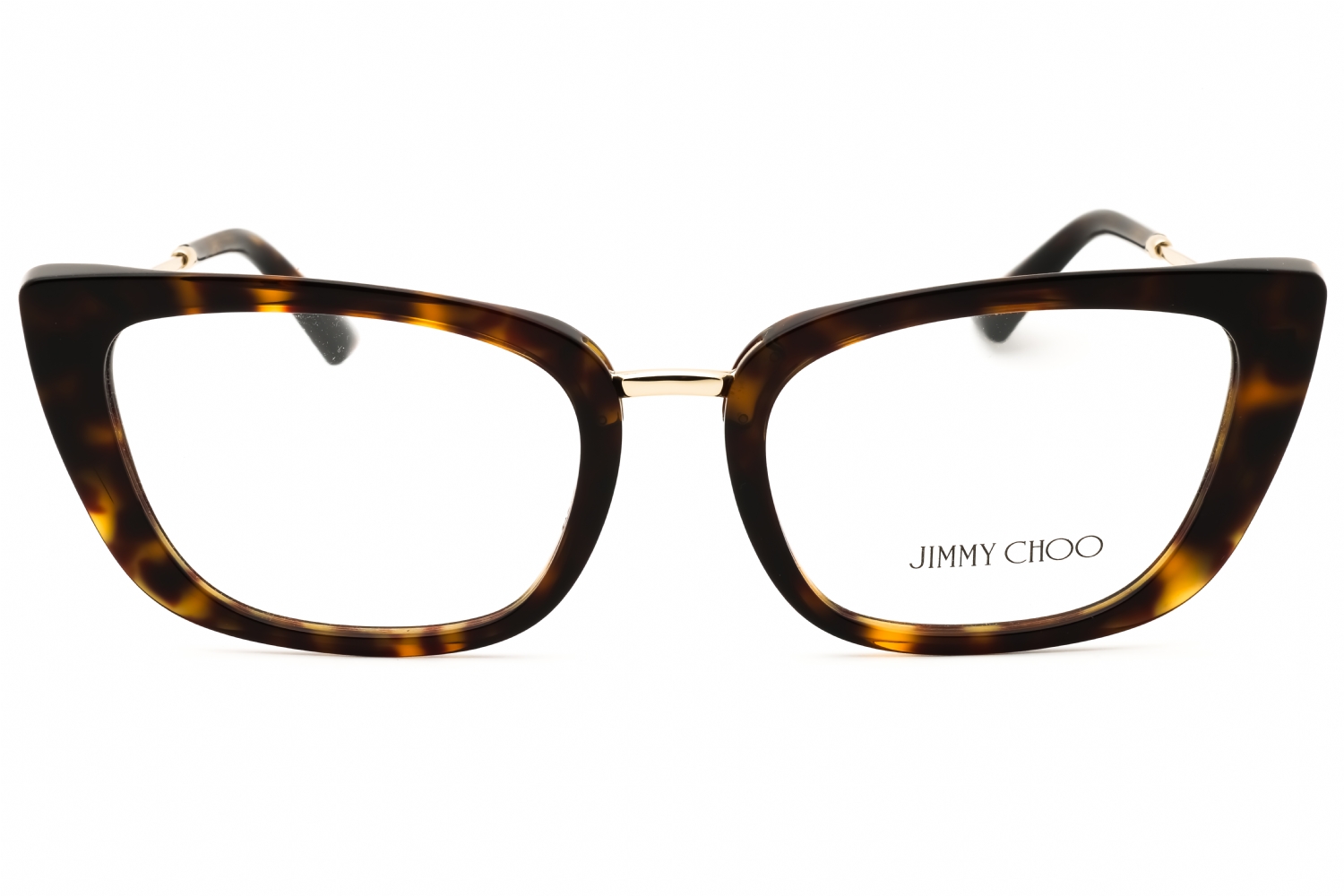 Jimmy Choo 0JC3034HB - Havana, Acetate, Cat Eye frame
