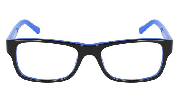 Ray-Ban RX5268 - Black on Blue, Acetate, Rectangle frame