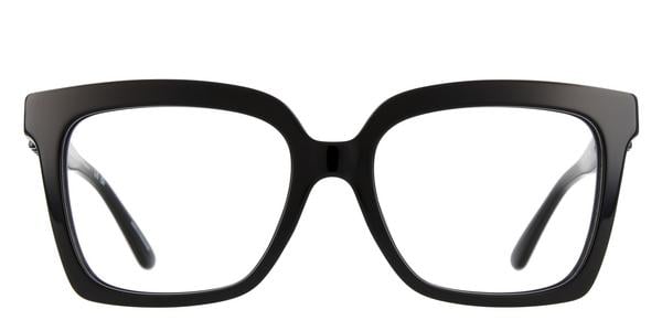 Michael Kors MK4119U Nassau - Black, Acetate, Rectangle frame