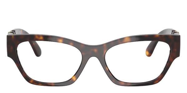 Versace VE3367U - Havana, Plastic, Cat Eye frame