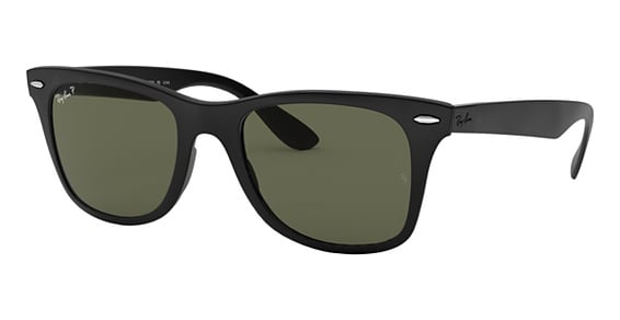 Ray-Ban RB4195 WAYFARER LITEFORCE - Matte Black, Acetate, Oval frame