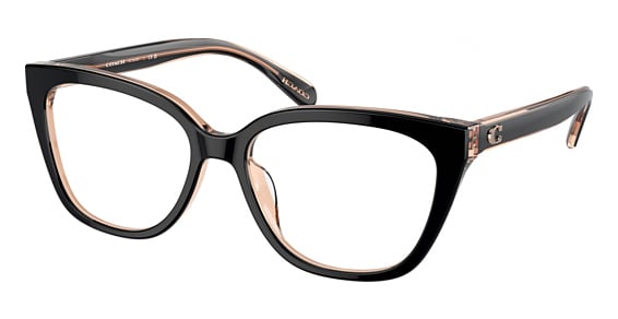 COACH HC6226U - Black, Plastic, Oval frame