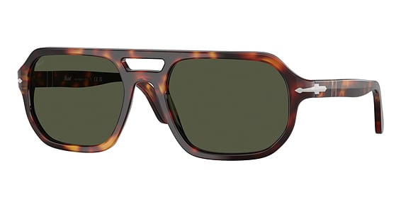 Persol PO3393S GUIDO - Havana, Plastic, Rectangle frame