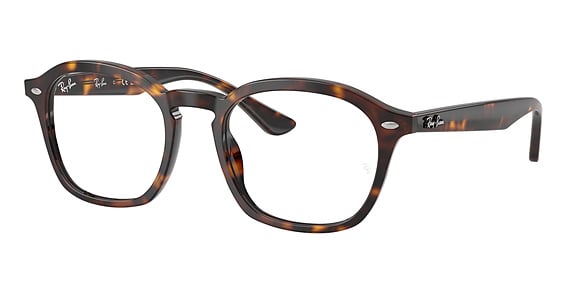 Ray-Ban RX5451F - Havana, Plastic, Oval frame